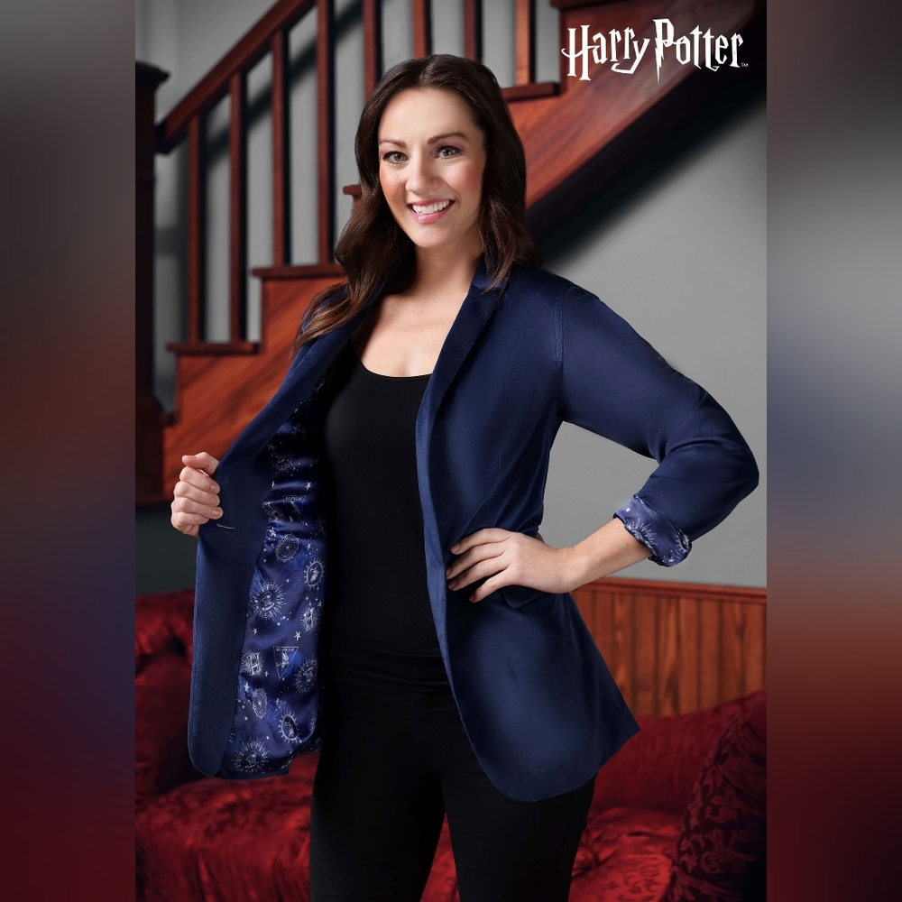 NWT Harry Potter Ravenclaw Blazer for Women- 4 - Hogwarts, Cosplay, Wizard